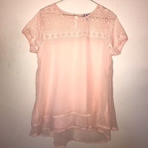 Light Pink Blouse (size S)